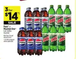 Dollar General Pepsi or Mountain Dew offer