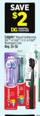 Dollar General Colgate Manual Toothbrushes offer