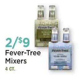 Heinen's Fever-Tree Mixers offer