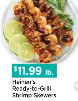 Heinen's Heinen's Ready-to-Grill Shrimp Skewers offer