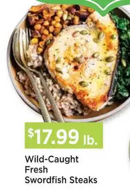 Heinen's Wild-Caught Fresh Swordfish Steaks offer