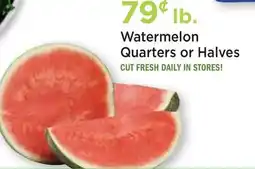 Heinen's Watermelon Quarters or Halves offer