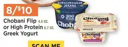 Heinen's Chobani Flip Greek Yogurt offer