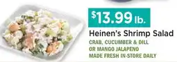 Heinen's Heinen's Shrimp Salad offer