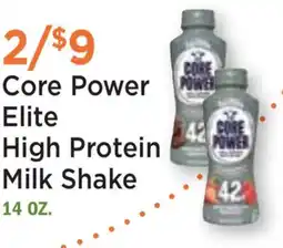 Heinen's Core Power Elite High Protein Milk Shake offer