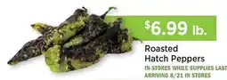 Heinen's Roasted Hatch Peppers offer