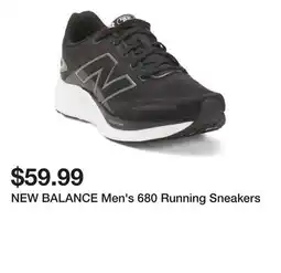Marshalls NEW BALANCE Men's 680 Running Sneakers offer