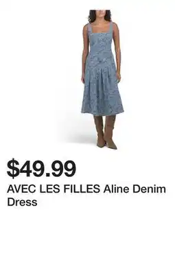 Marshalls AVEC LES FILLES Aline Denim Dress offer