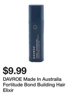 Marshalls DAVROE Made In Australia Fortitude Bond Building Hair Elixir offer