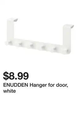 Ikea ENUDDEN Hanger for door, white offer