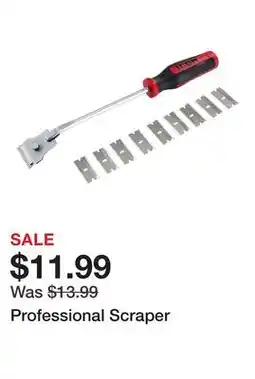 Harbor Freight Tools Professional Scraper offer