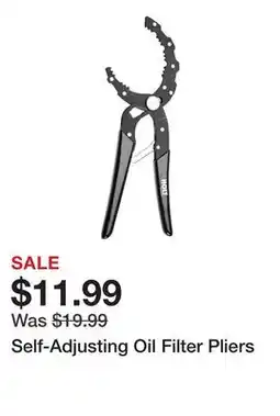 Harbor Freight Tools Self-Adjusting Oil Filter Pliers offer