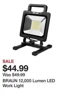 Harbor Freight Tools BRAUN 12,000 Lumen LED Work Light offer