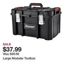 Harbor Freight Tools Large Modular Toolbox offer