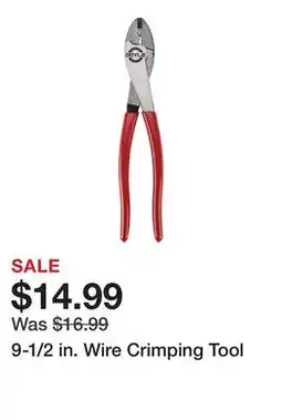 Harbor Freight Tools 9-1/2 in. Wire Crimping Tool offer