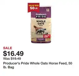 Tractor Supply Company Producer's Pride Whole Oats Horse Feed, 50 lb. Bag offer