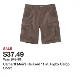 Tractor Supply Company Carhartt Men's Relaxed 11 in. Rigby Cargo Short offer