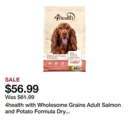 Tractor Supply Company 4health with Wholesome Grains Adult Salmon and Potato Formula Dry Dog Food offer