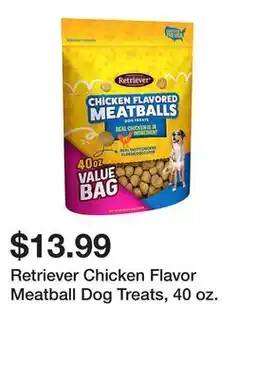 Tractor Supply Company Retriever Chicken Flavor Meatball Dog Treats, 40 oz offer