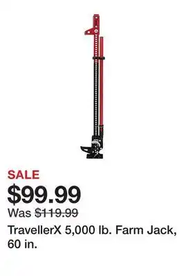 Tractor Supply Company TravellerX 5,000 lb. Farm Jack, 60 in offer