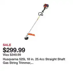 Tractor Supply Company Husqvarna 525L 18 in. 25.4cc Straight Shaft Gas String Trimmer, 2-Cycle offer