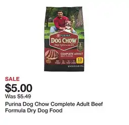 Tractor Supply Company Purina Dog Chow Complete Adult Beef Formula Dry Dog Food offer