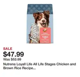 Tractor Supply Company Nutrena Loyall Life All Life Stages Chicken and Brown Rice Recipe Dry Dog Food, 40 lb. Bag offer