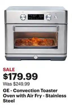 Best Buy GE - Convection Toaster Oven with Air Fry - Stainless Steel offer
