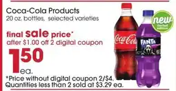 Giant Eagle Coca-Cola Products offer