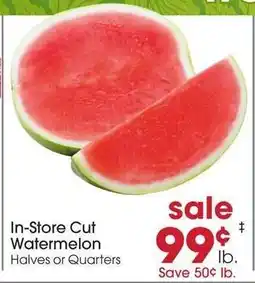 Giant Eagle In-Store Cut Watermelon offer