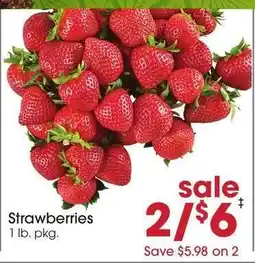 Giant Eagle Strawberries offer