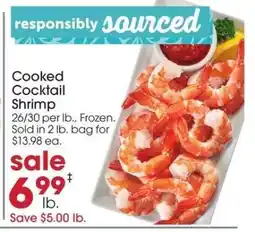 Giant Eagle Cooked Cocktail Shrimp offer