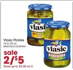 Giant Eagle Vlasic Pickles offer