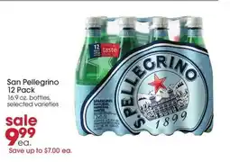 Giant Eagle San Pellegrino 12 Pack offer