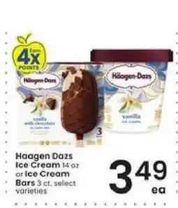 Albertsons Häagen-Dazs Ice Cream offer