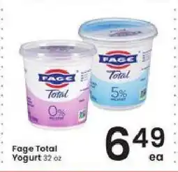 Albertsons Fage Total Yogurt offer