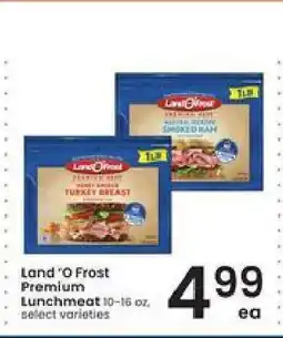 Albertsons Land O'Frost Premium Lunchmeat offer