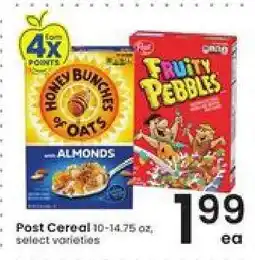 Albertsons Post Cereal offer