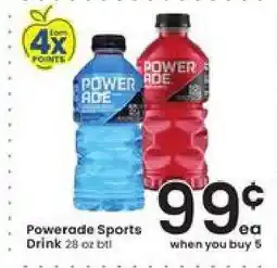 Albertsons Powerade Sports Drink offer