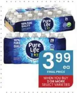 Albertsons Pure Life Water offer