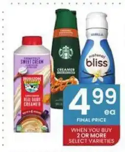 Albertsons Coffee Creamers offer