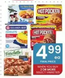 Albertsons Various Frozen Foods offer