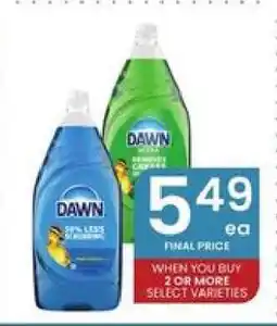 Albertsons Dawn Dish Soap offer