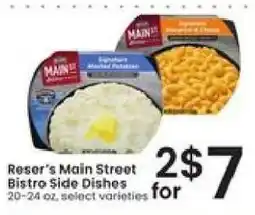 Albertsons Reser's Main Street Bistro Side Dishes offer