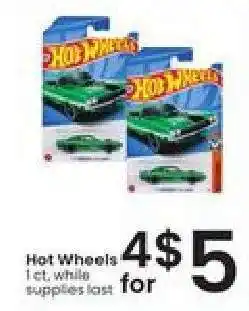 Albertsons Hot Wheels offer
