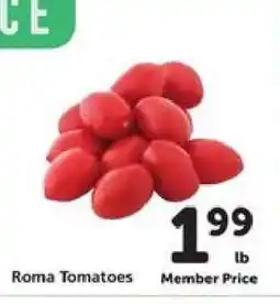 Safeway Roma Tomatoes offer