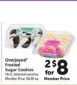 Safeway Overjoyed Frosted Sugar Cookies offer