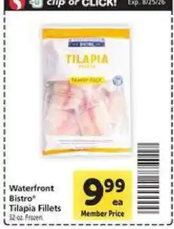 Safeway Waterfront Bistro Tilapia Fillets offer