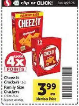 Safeway Cheez • It Crackers offer