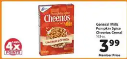 Safeway General Mills Pumpkin Spice Cheerios Cereal offer